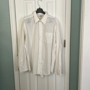 White button down dress shirt